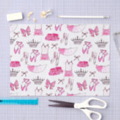 Ballerina Pattern in Waterverf Tissuepapier (Craft)