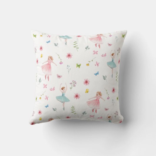 Ballerina Pattern Kussen (Achterkant)