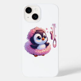 Ballerina Penguin Dreams Case-Mate iPhone 14 Hoesje