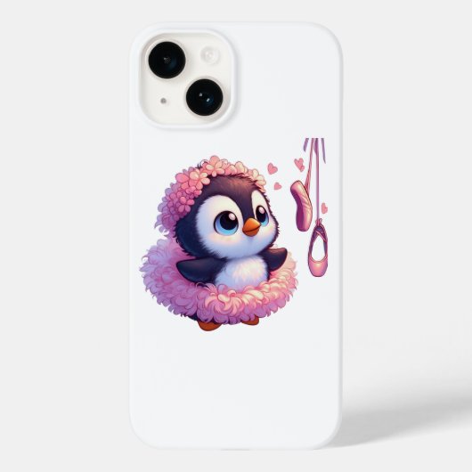 Ballerina Penguin Dreams Case-Mate iPhone Case (Achterkant)