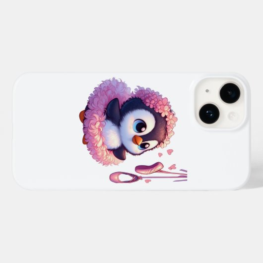 Ballerina Penguin Dreams Case-Mate iPhone Case (Achterkant (horizontaal))