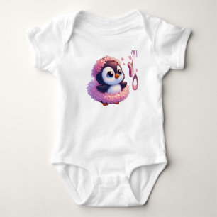 Ballerina Penguin Dreams Romper