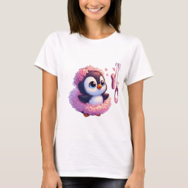 Ballerina Penguin Dreams T-shirt