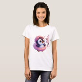 Ballerina Penguin Dreams T-shirt (Voorkant volledig)