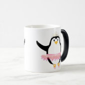 Ballerina Penguin Magische Mok (Voorkant rechts)