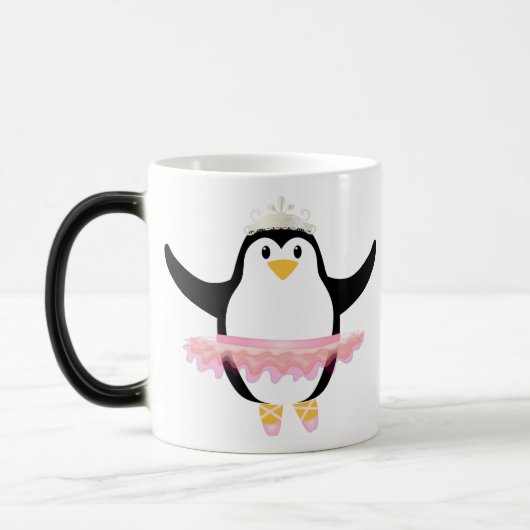 Ballerina Penguin Magische Mok (Links)