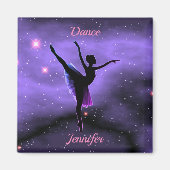 Ballerina Personalized Magnet (Voorkant)