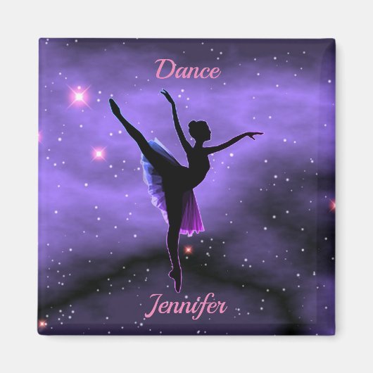 Ballerina Personalized Magnet (Voorkant)
