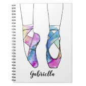 Ballerina Persoonlijke Ballet Notitieboek (Voorkant)
