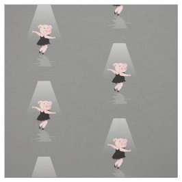 Ballerina Pig Stof
