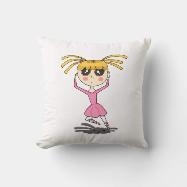Ballerina Pillow Kussen (Voorkant)