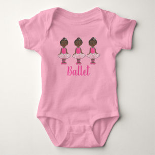Ballerina Pink Ballet Dance Overweging Girl Tutu Romper