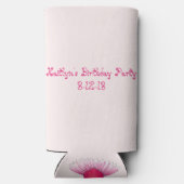 Ballerina Pink Ballet Dance Overweging Tutu Costuu Seltzer Blikjeskoeler (Achterkant)