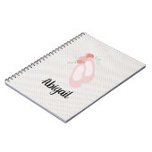 Ballerina Pink Ballet Shoes Notitieboek (Linkerzijde)