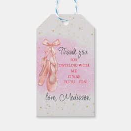 Ballerina Pink Ballet Slippers Cadeaulabel