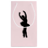 Ballerina Pink Klein Cadeauzakje (Achterkant)