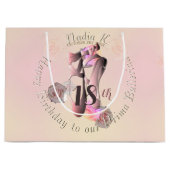 Ballerina Pink Toe Shoes Groot Cadeauzakje (Voorkant)