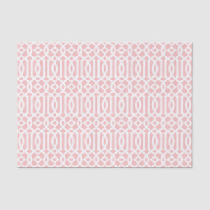 Ballerina Pink Trellis Weefselpapier Tissuepapier
