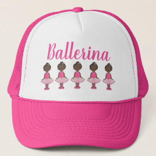 Ballerina Pink Tutu Dance Overweging Ballet Dancer Trucker Pet