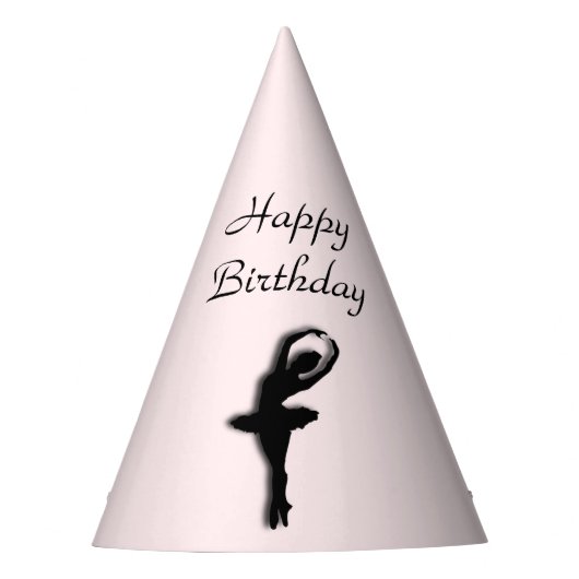 Ballerina Pirouette in Garden Green Feesthoedjes (Voorkant)