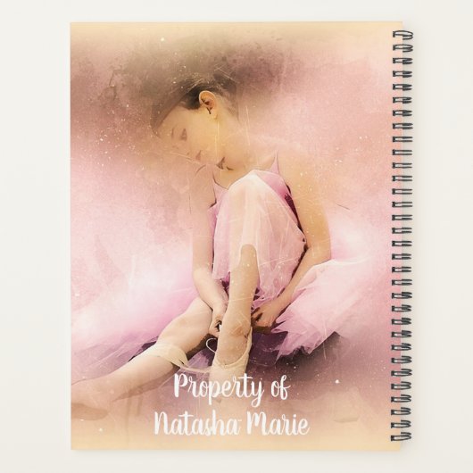 Ballerina Planner (Achterkant)