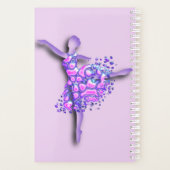 Ballerina Planner Ballet Dancer Meisje  (Achterkant)