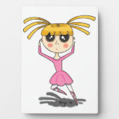 Ballerina Plaque Fotoplaat (voorkant)