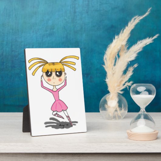 Ballerina Plaque Fotoplaat (Zijkant)