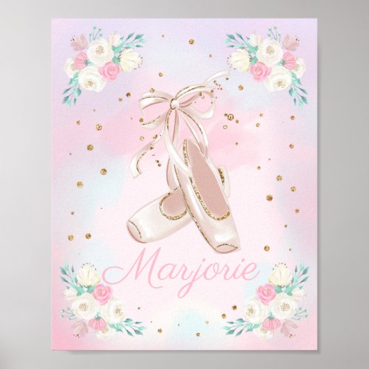 Ballerina Pointe Poster (Voorkant)