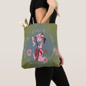 Ballerina Pointe Retro Tote Bag (Dichtbij)