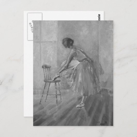 Ballerina Post Card Briefkaart (Voorkant / Achterkant)