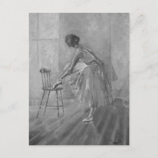 Ballerina Post Card Briefkaart (Voorkant)