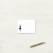 Ballerina Post-it Notes (Op bureau)