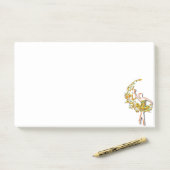 Ballerina Post-it® notes (Op bureau)