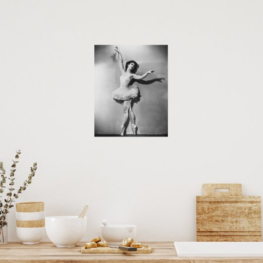 Ballerina Poster (Keuken)