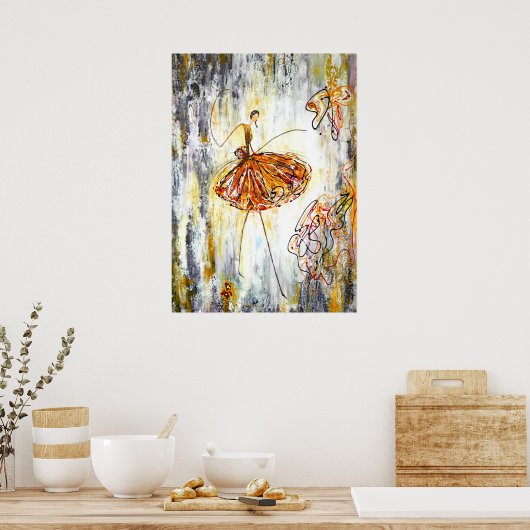 Ballerina Poster (Keuken)