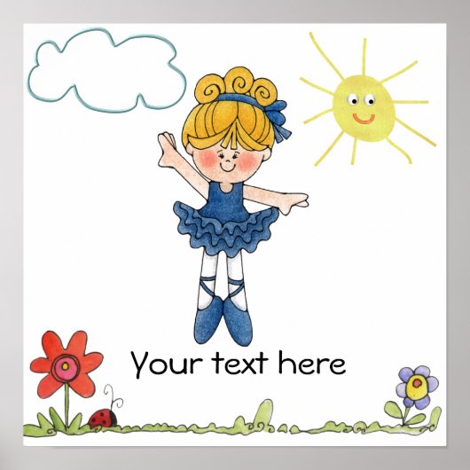 Ballerina Poster (Voorkant)