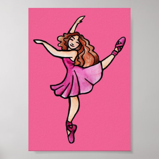 Ballerina Poster (Voorkant)