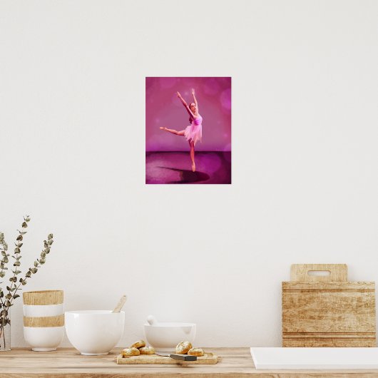 Ballerina Poster (Keuken)