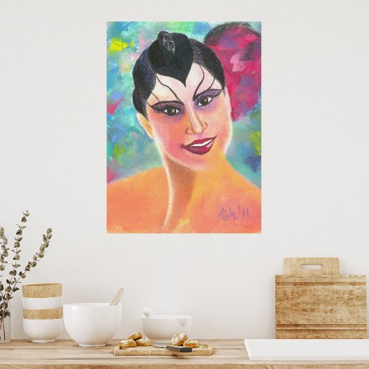 ballerina poster (Keuken)