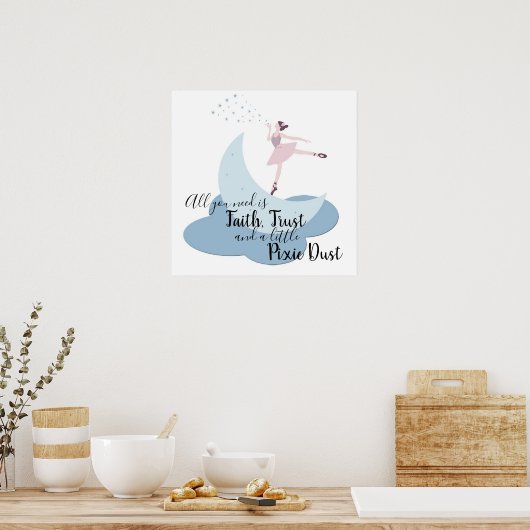 Ballerina Poster (Keuken)
