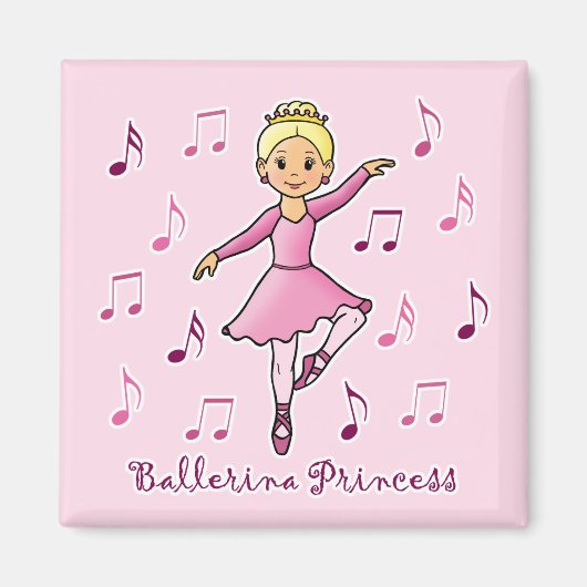 Ballerina Princess Magneet (Voorkant)