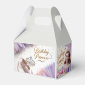 Ballerina Princess Party - Draaien in de magie! Bedankdoosjes (Achterkant)