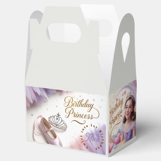 Ballerina Princess Party - Draaien in de magie! Bedankdoosjes (Geopend)