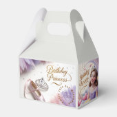 Ballerina Princess Party - Draaien in de magie! Bedankdoosjes (Voorkant Zijde)