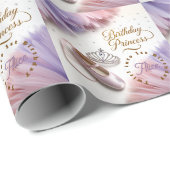 Ballerina Princess Party - Draaien in de magie! Cadeaupapier (Rol Hoek)