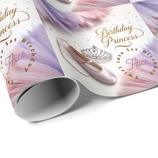 Ballerina Princess Party - Draaien in de magie! Cadeaupapier (Rol Hoek)