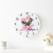 Ballerina Pug Grote Klok (Huis)
