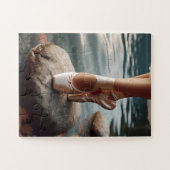 ballerina-puzzel legpuzzel (Horizontaal)