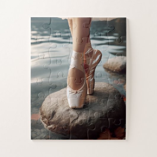 ballerina-puzzel legpuzzel (Verticaal)